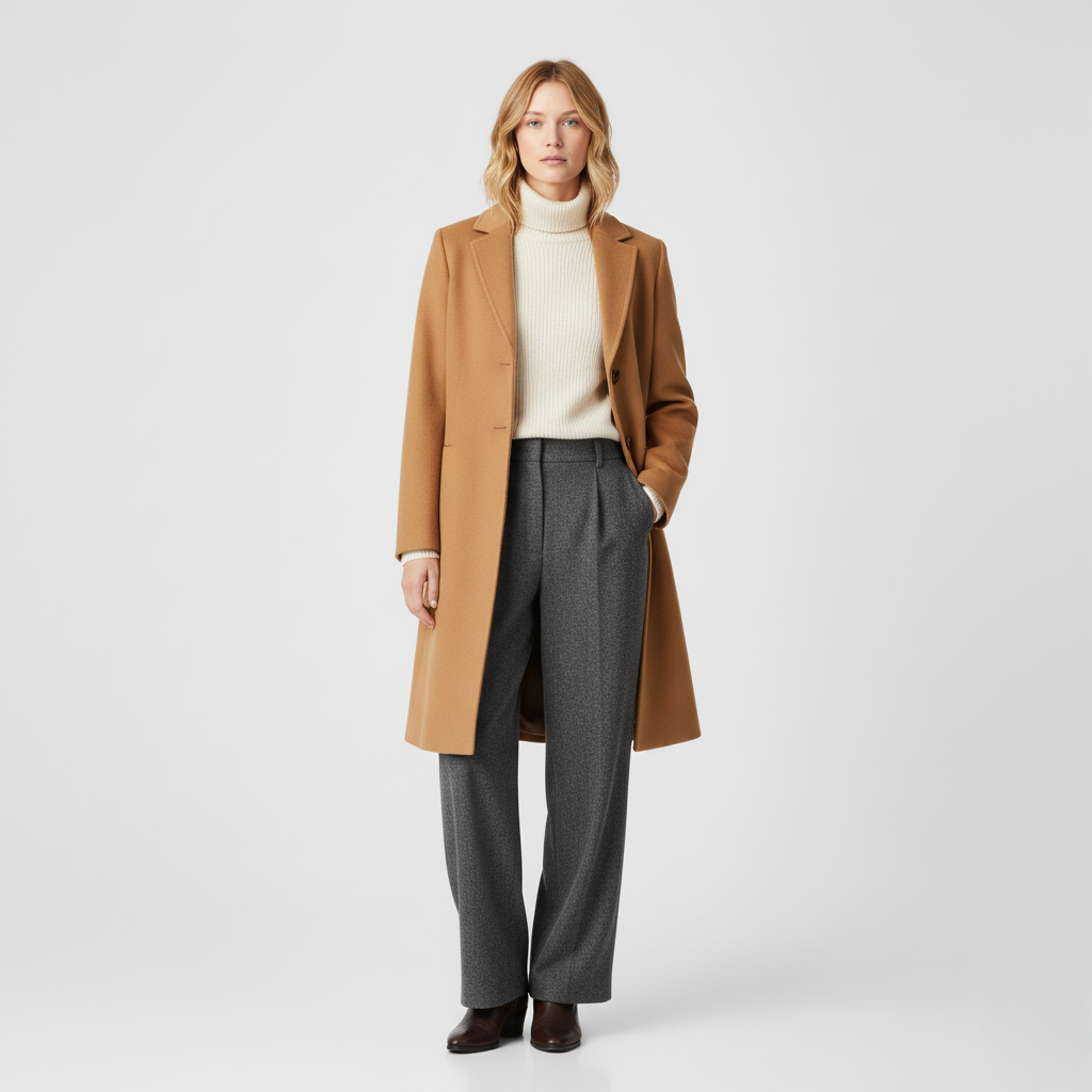 Tailored Wool Coat