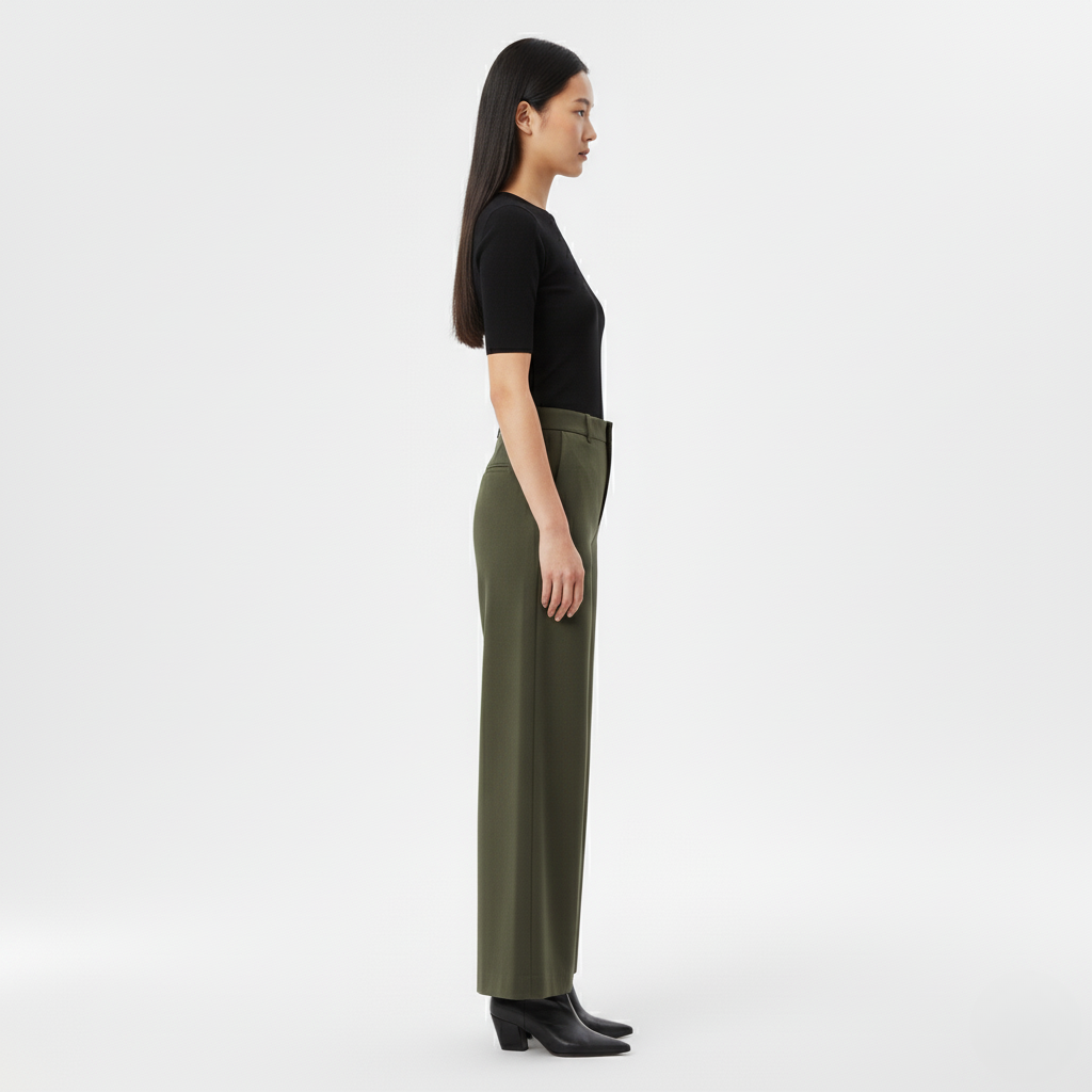 Fitted Short Sleeve Knit Top