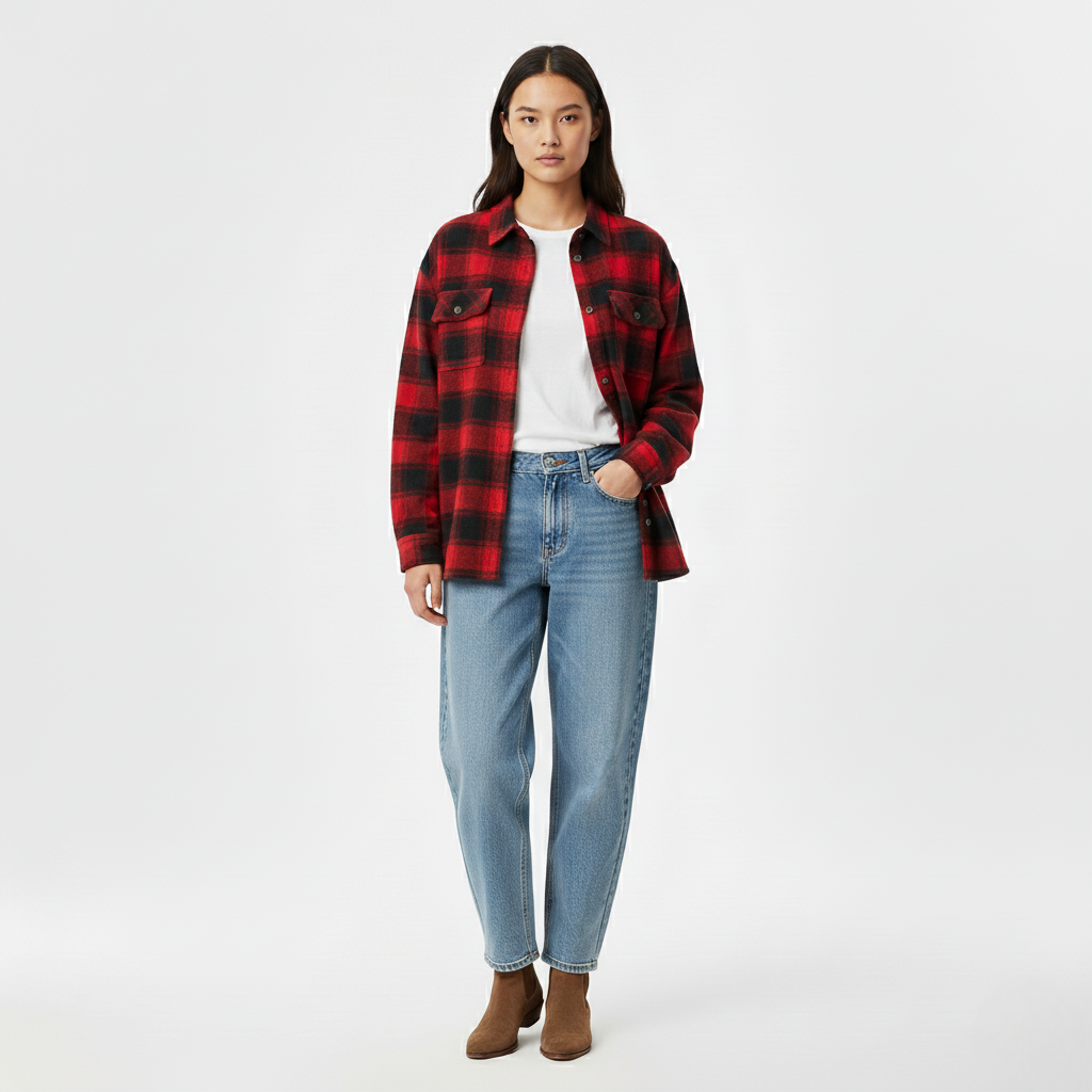 Plaid Overshirt