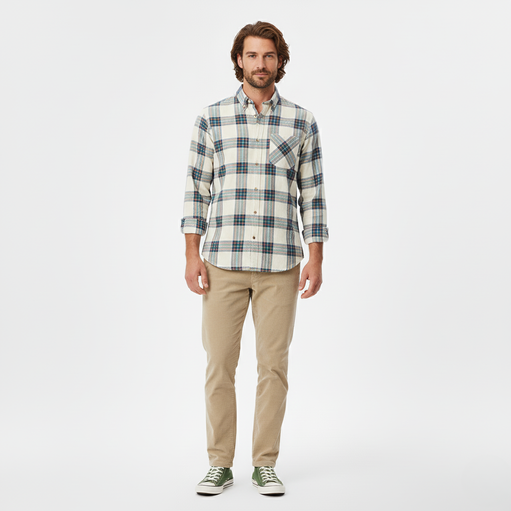 Plaid Button Down Shirt