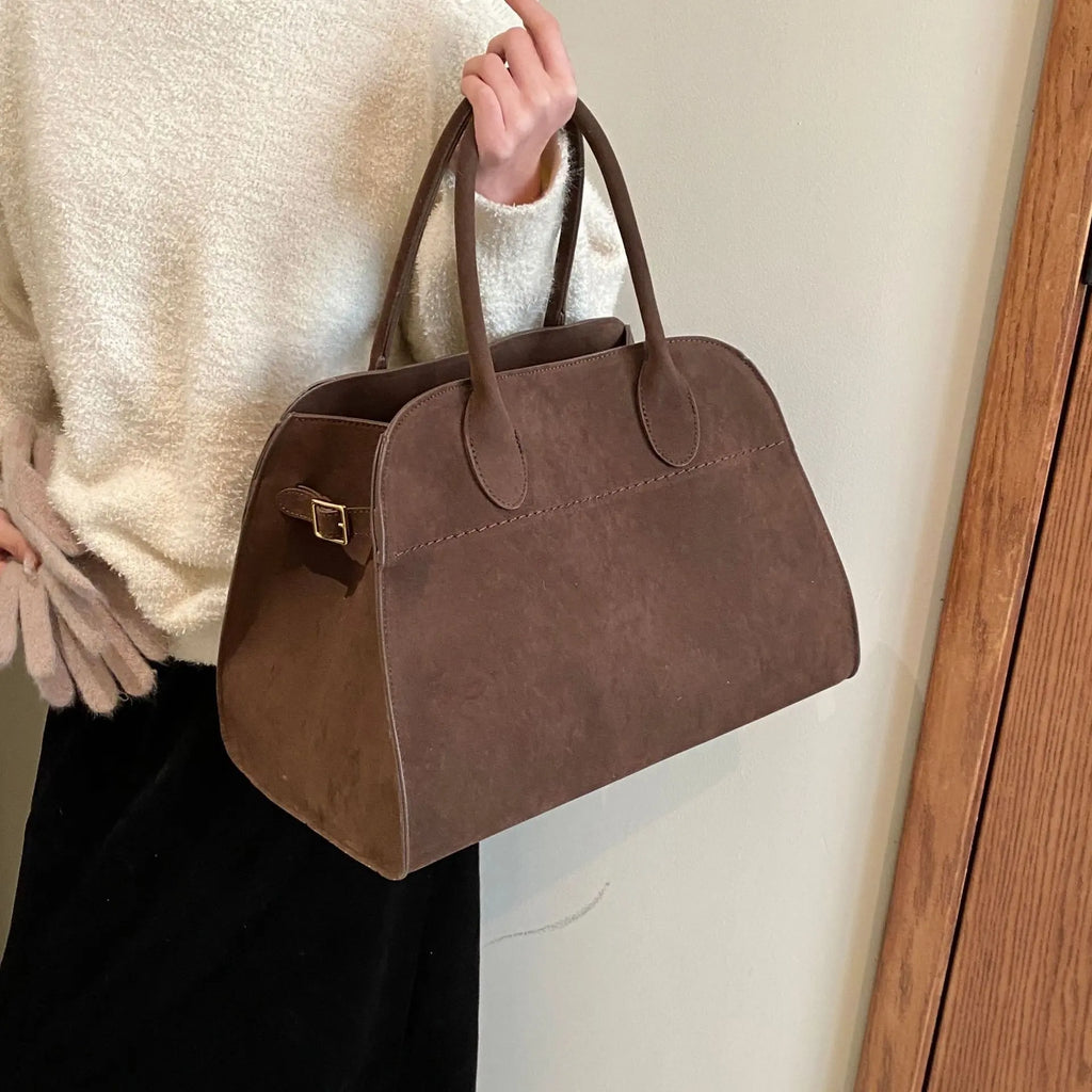 Moiré Suede Bag
