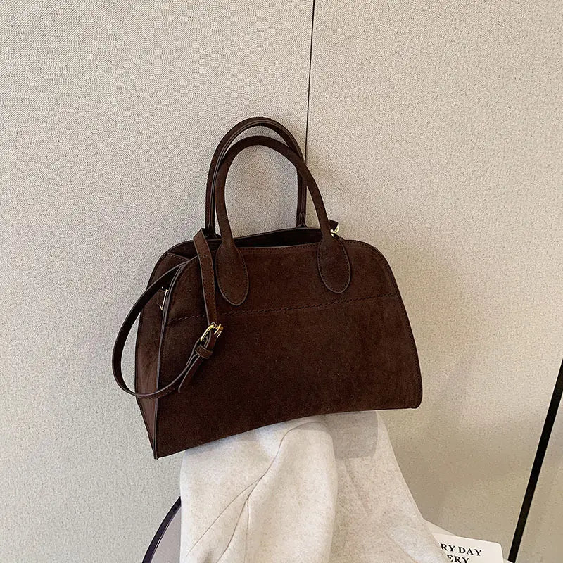 Moiré Suede Bag