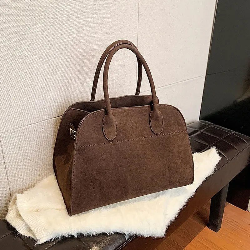 Moiré Suede Bag