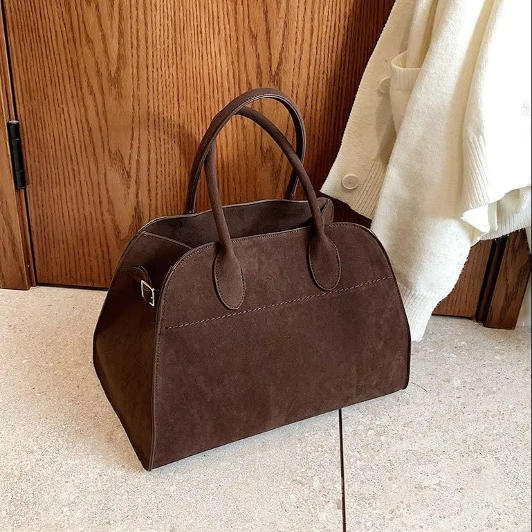 Moiré Suede Bag