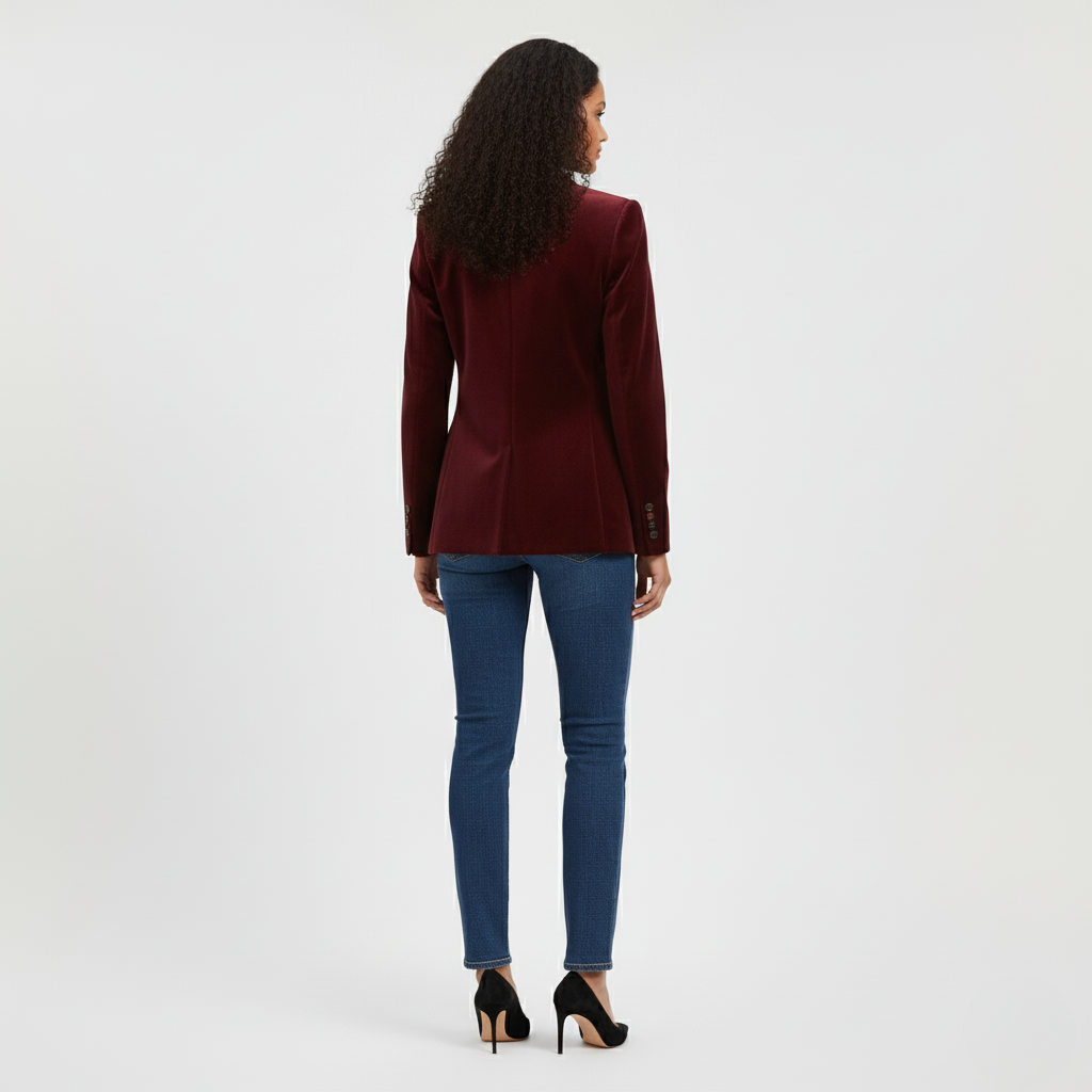 Velvet Tailored Blazer