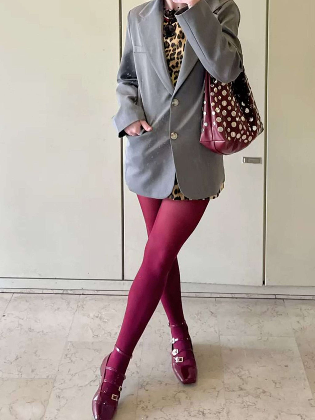 Alva Studded Bucket Bag