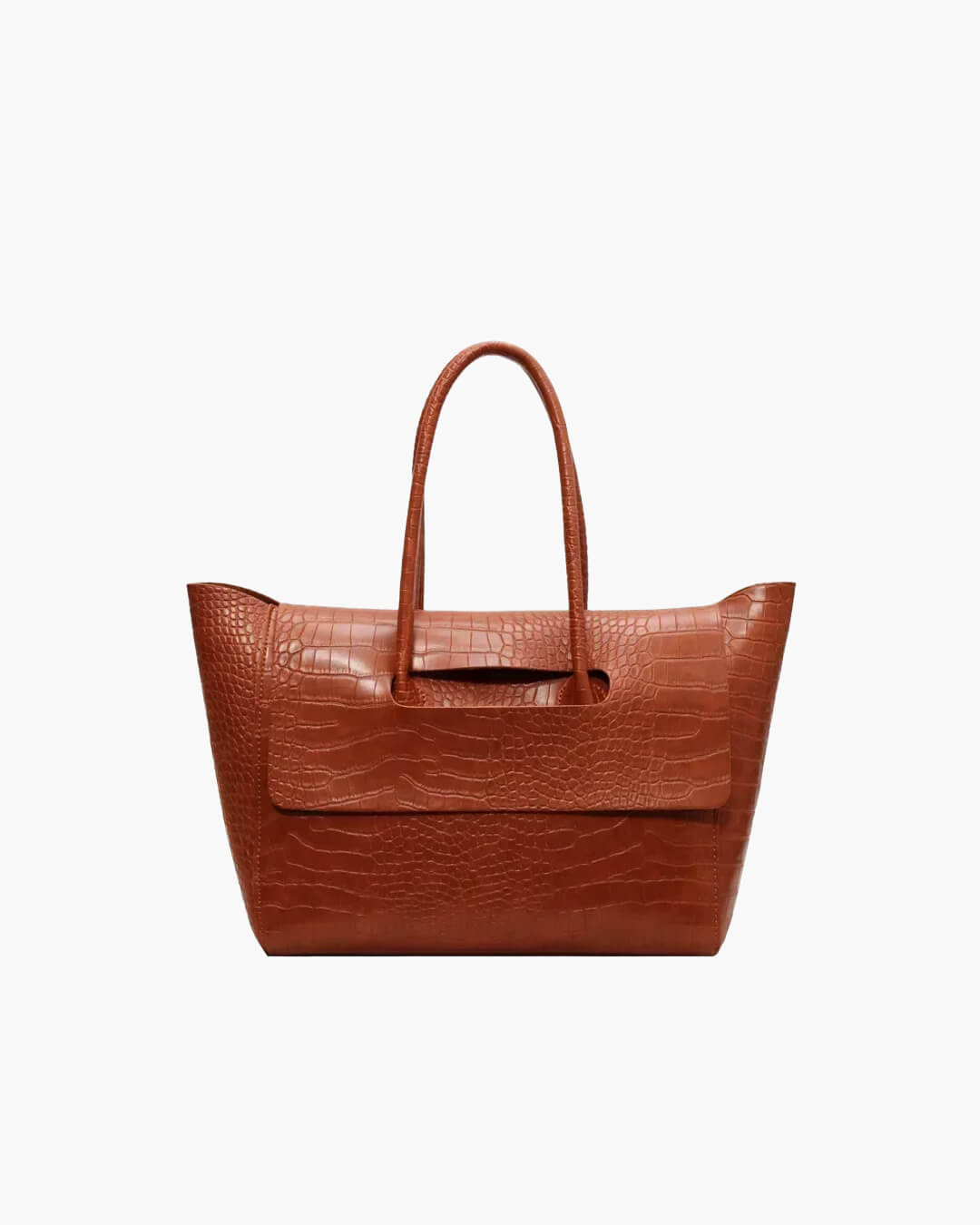 Claudia Crocodile Pattern Handbag