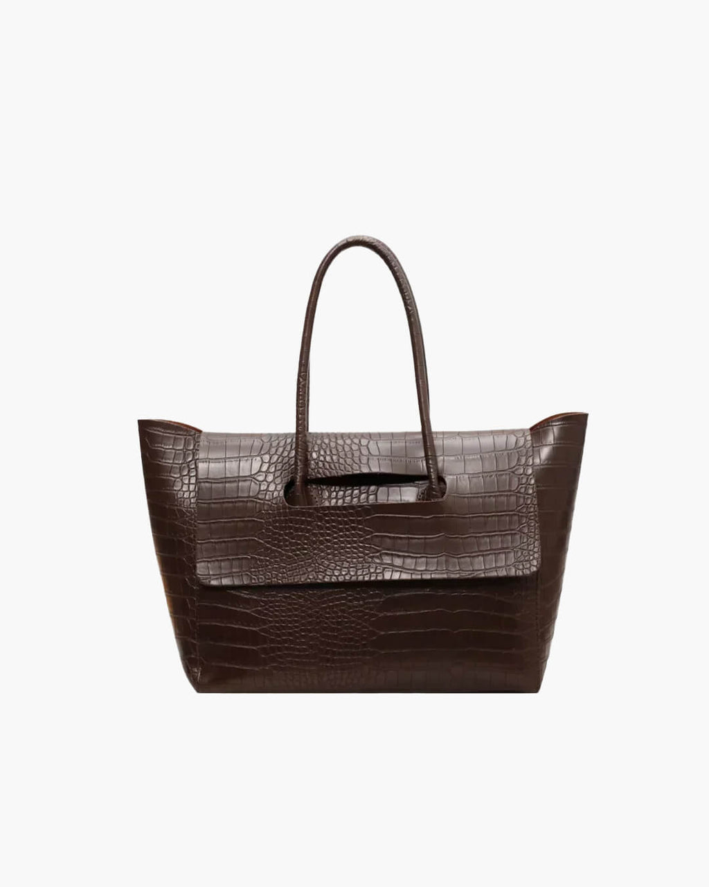 Claudia Crocodile Pattern Handbag