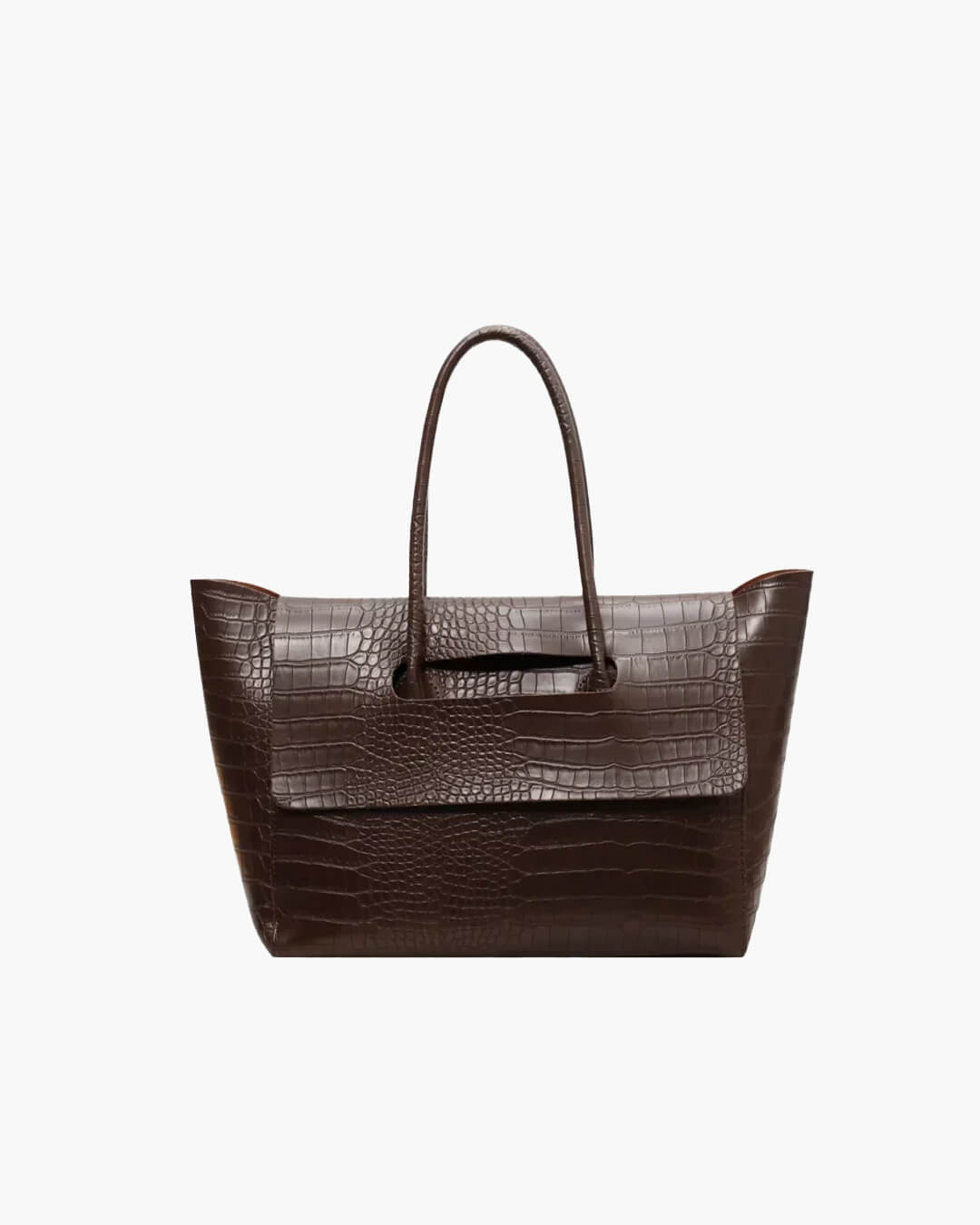 Claudia Crocodile Pattern Handbag