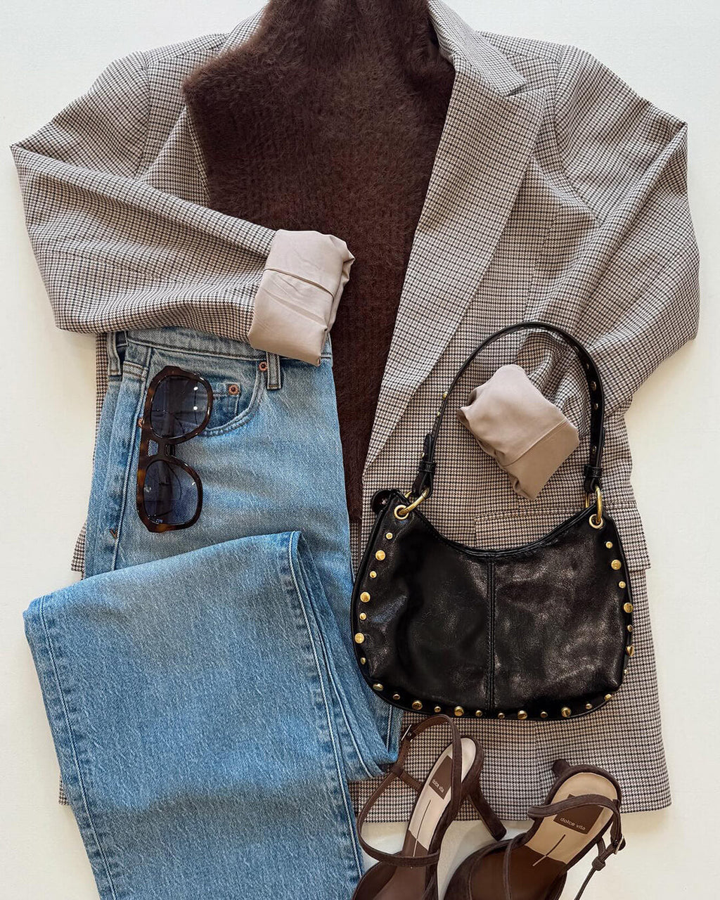 Claudia bag with golden details
