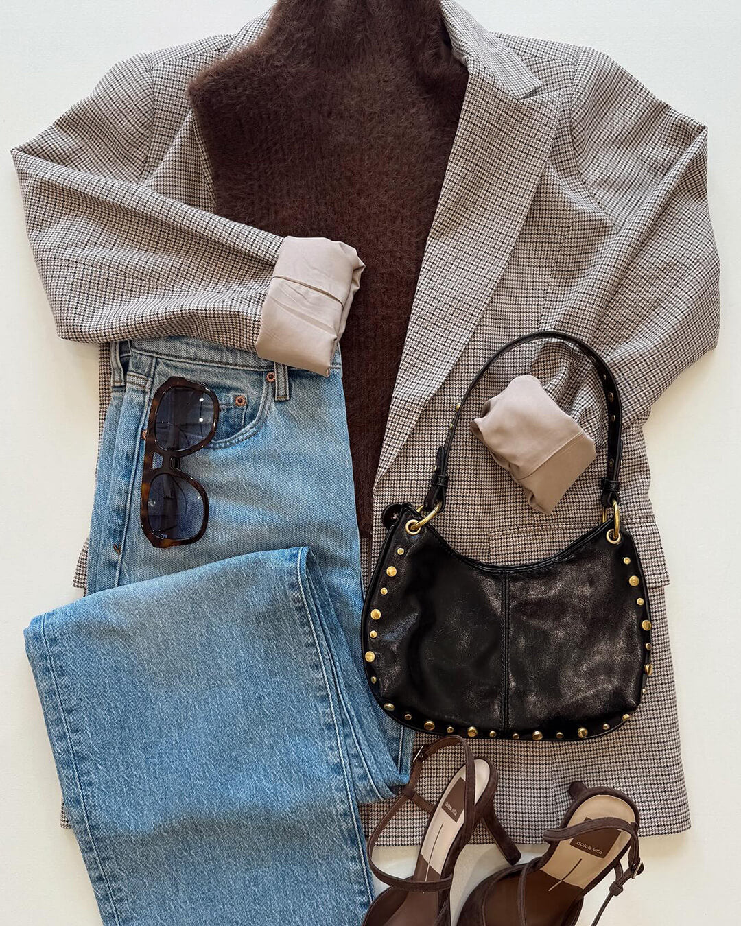 Claudia bag with golden details