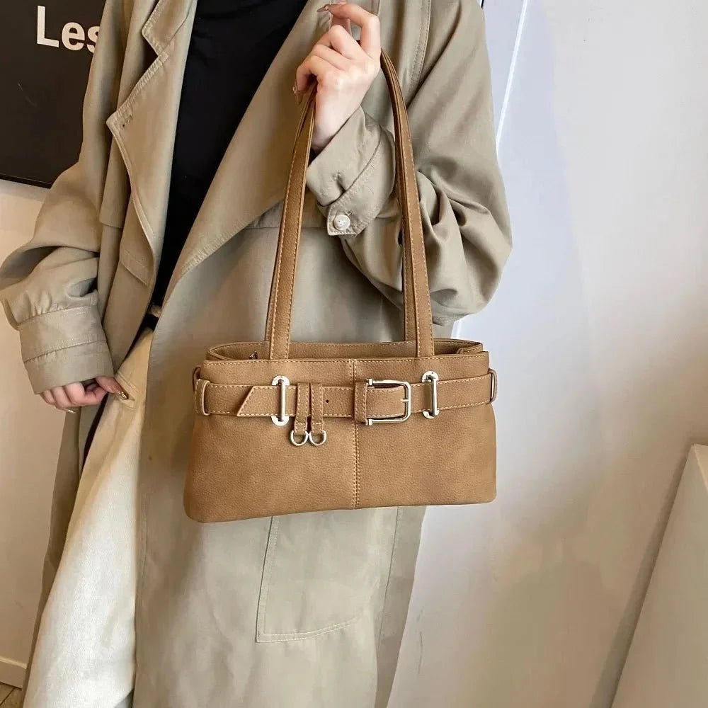 Gemma Retro Textured Tote Bag