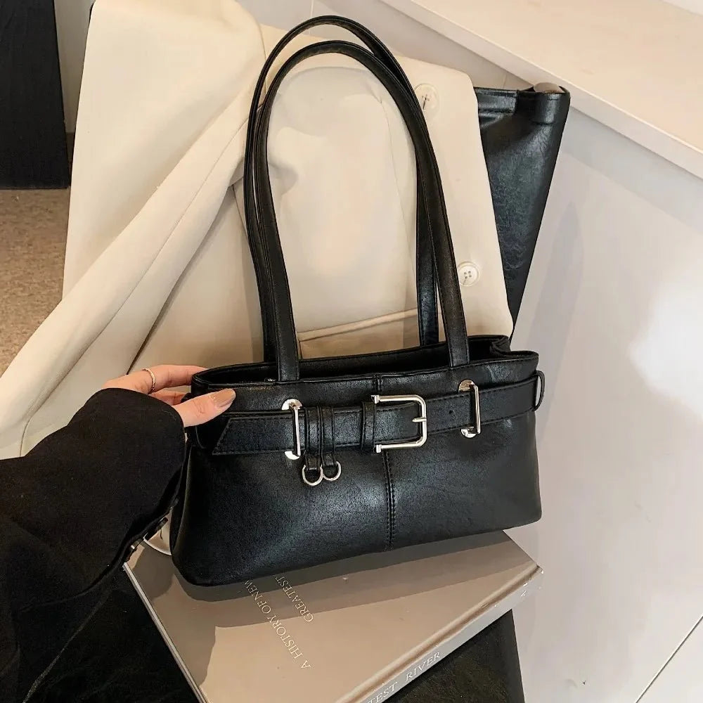 Gemma Retro Textured Tote Bag