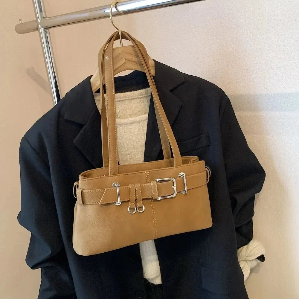 Gemma Retro Textured Tote Bag