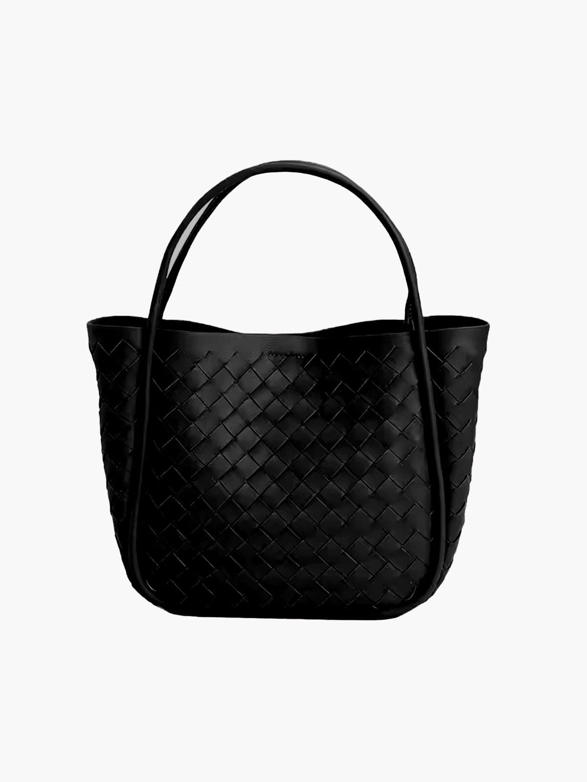 Rizelle Faux Leather Tote Bag
