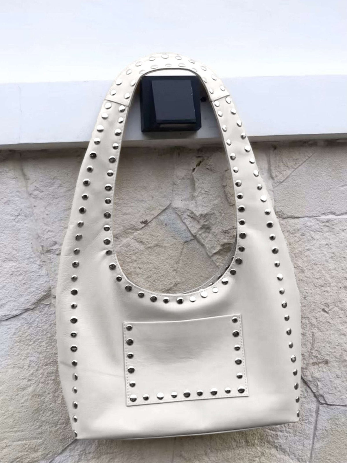 Stefani Studded Tote Bag